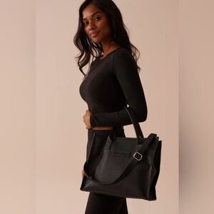 La vie en rose Leather bag